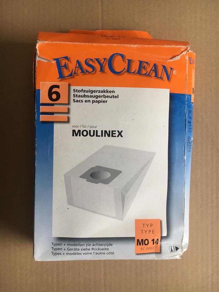Stofzuigerzakken voor stofzuigers Moulinex - Nieuw., Elektronische apparatuur, Onderdelen en Toebehoren, Ophalen of Verzenden