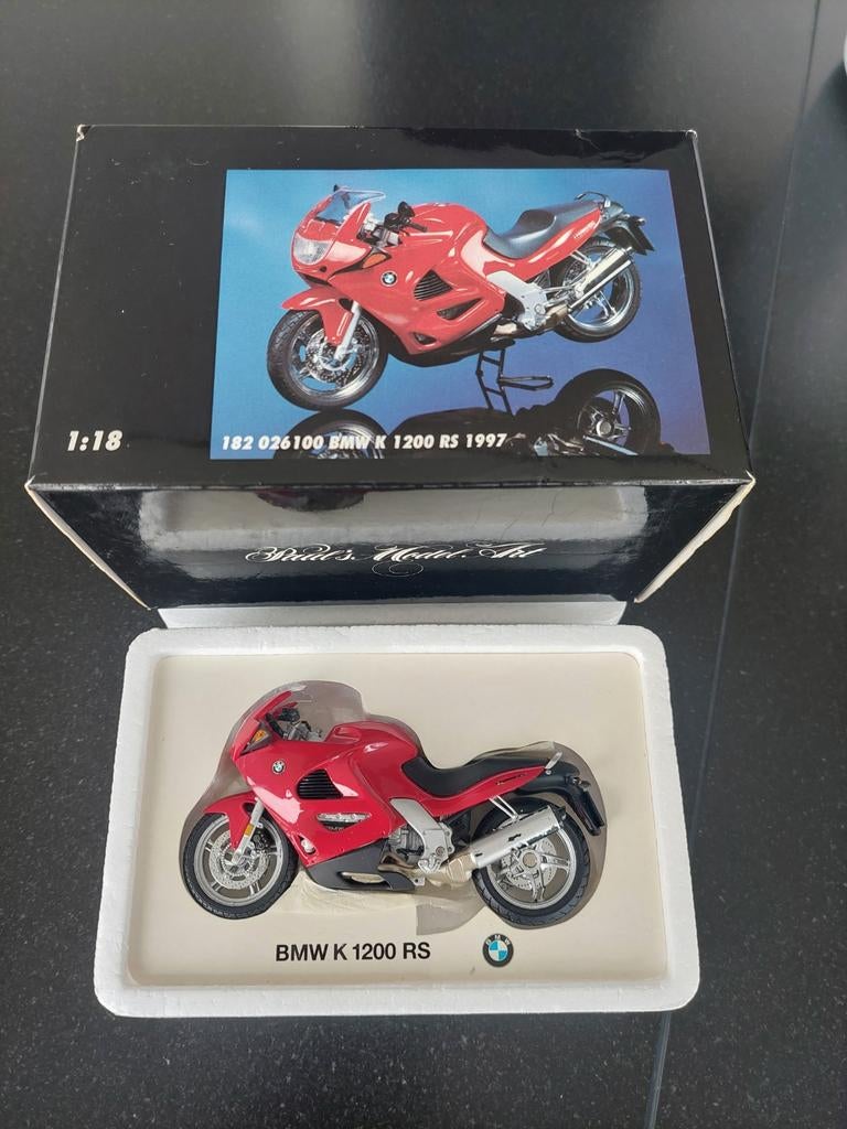 Minichamps BMW K 1200RS 1997 1/18, Enlèvement ou Envoi, Utilisé, Moteur, MiniChamps