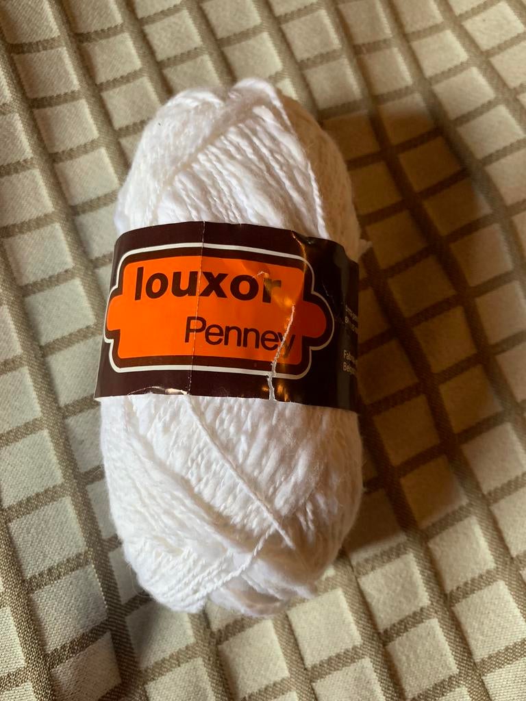 2 pelote de coton blanc v 50 gr Nouveau, Enlèvement ou Envoi, Neuf