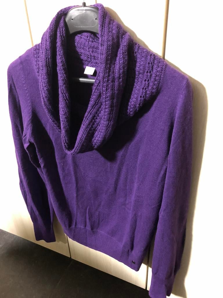 Pull à col roulé violet s.Oliver, Taille 38/40 (M), Enlèvement ou Envoi, Comme neuf, S.Oliver