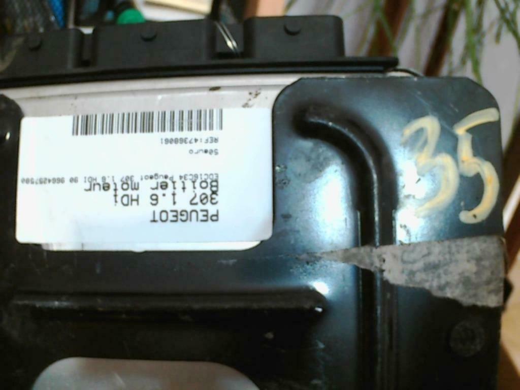 Boitier moteur Peugeot 307 1.6 HDi (35), Autos : Pièces & Accessoires, Autres pièces automobiles, Peugeot, Utilisé, Enlèvement ou Envoi