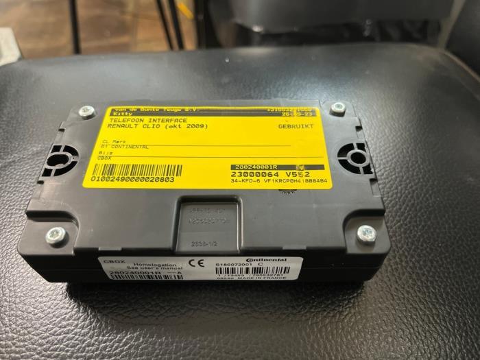 Telefoon interface van een Renault Clio, Auto-onderdelen, Elektronica en Kabels, Renault, Gebruikt, 3 maanden garantie, Ophalen of Verzenden