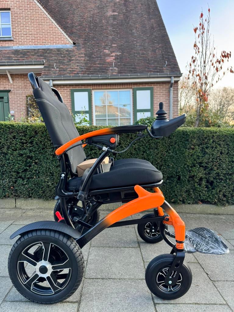 Fauteuil électrique léger chaise roulant handicapé etat neuf, Enlèvement ou Envoi, Pliant, Neuf, Fauteuil roulant électrique