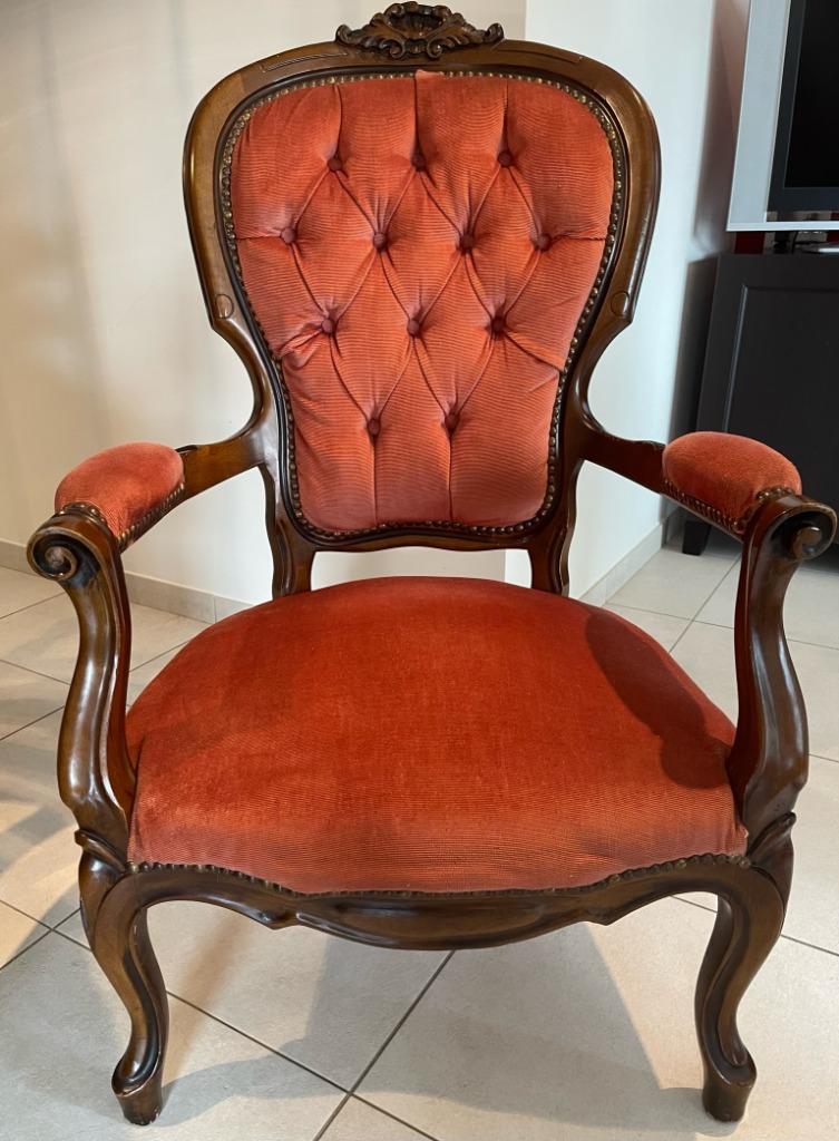 Antieke Louis XIV zetel, Antiek en Kunst, Ophalen of Verzenden
