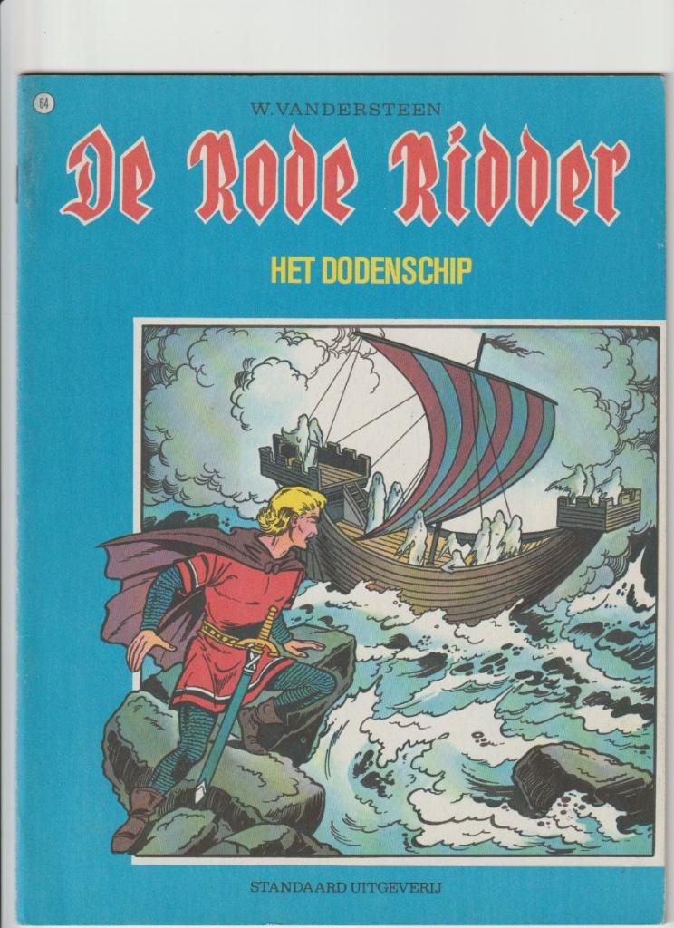 DE RODE RIDDER N64 "HET DODENSCHIP" 1 DRUK 1974 NIEUWSTAAT, Neuf, Enlèvement ou Envoi, Willy Vandersteen, Une BD