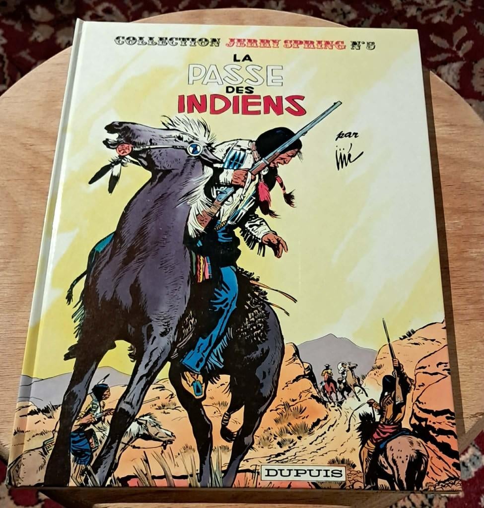 Jerry Spring - La passe des indiens, Livres, BD, Enlèvement ou Envoi, Une BD, Comme neuf, Jijé