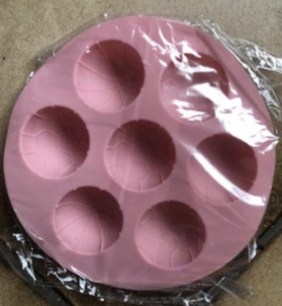 siliconen bakvormen 7 bolletjes,nieuw !, Ophalen of Verzenden, Nieuw, Cupcakes, Bakvorm