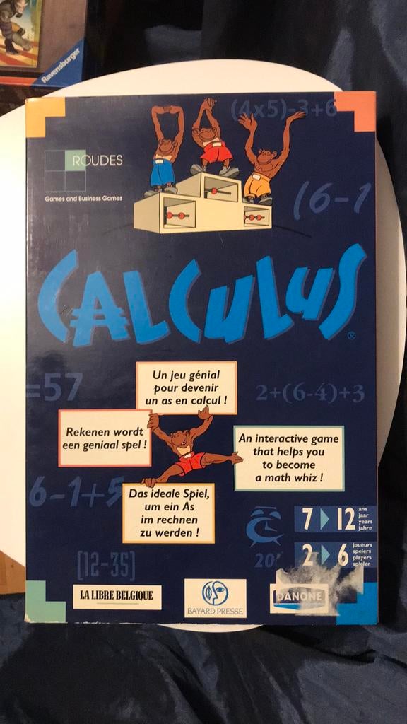 Calculus 7 à 12 ans / 2 à 6 joueurs, Comme neuf