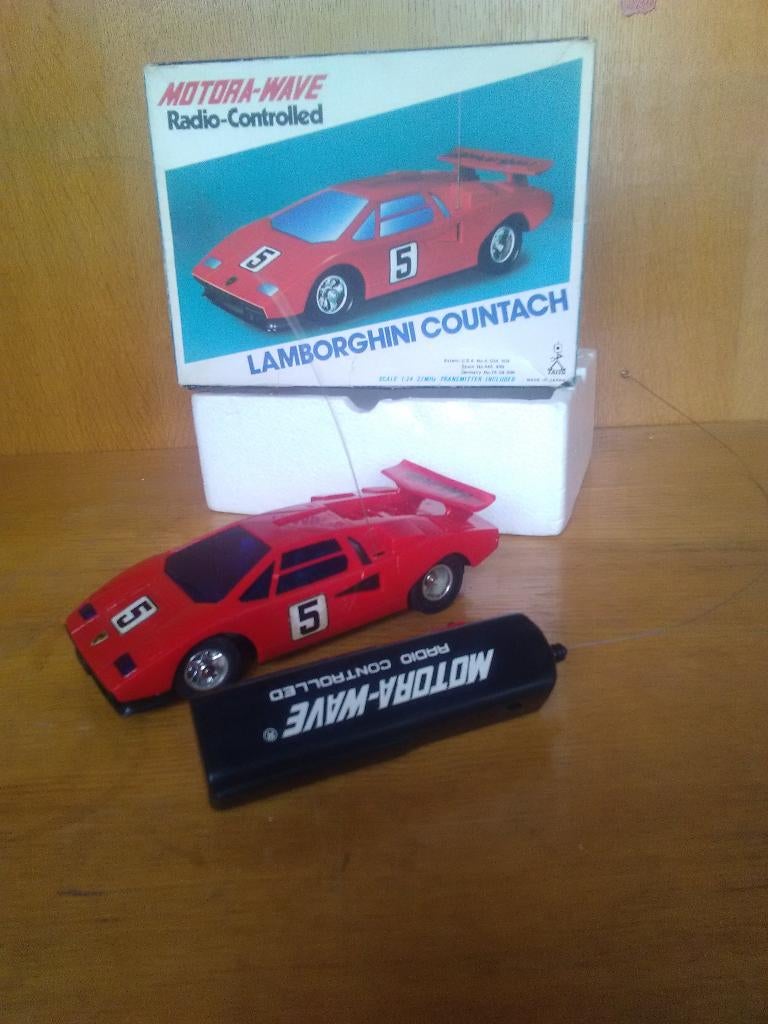Ancienne Lamborghini télécommande, Enfants & Bébés, Enlèvement ou Envoi, Utilisé, Télécommande