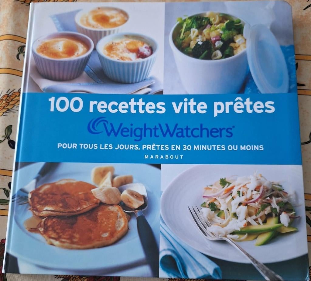100 recettes vite prêtes Weight Watchers, Comme neuf, Autres types, Cuisine saine, Europe