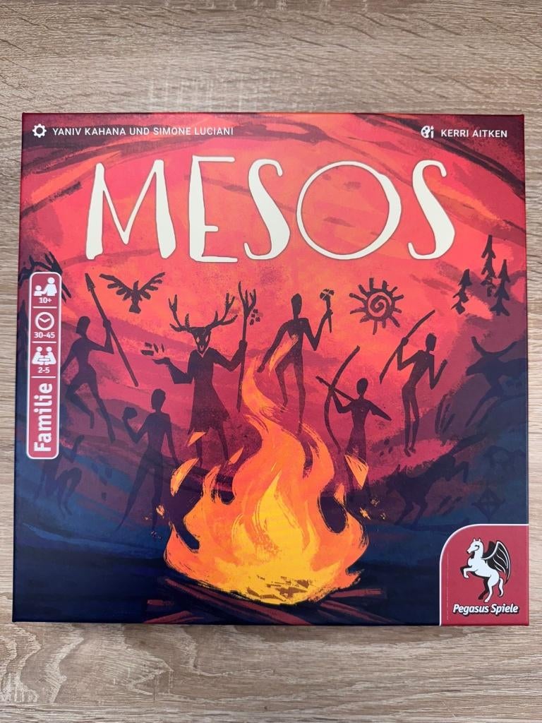 Mesos - bordspel, Een of twee spelers, Ophalen, Gebruikt