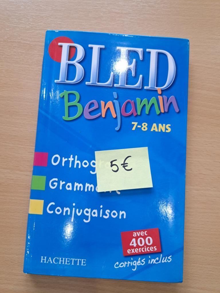 Bled Benjamin 7/8 ans - Manuel scolaire Français, Primaire, Français, Hachette, Comme neuf