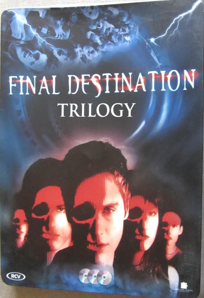 DVD HORROR- FINAL DESTINATION TRILOGY (METALEN DOOS) 3 DVD S, Alle leeftijden, Ophalen of Verzenden, Zo goed als nieuw, Overige genres