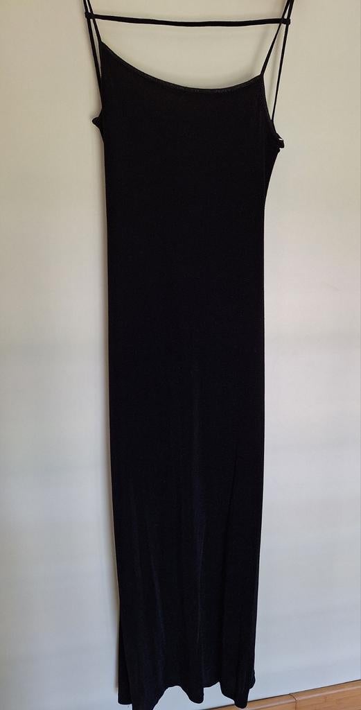 Robe de soirée longue légèrement pailleté dos lacé Promod, Ophalen of Verzenden, Zo goed als nieuw