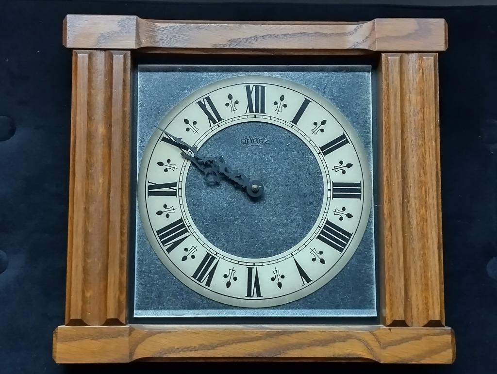 Horloge murale Richter Quartz vintage année 50 (testé), Antiquités & Art, Enlèvement ou Envoi