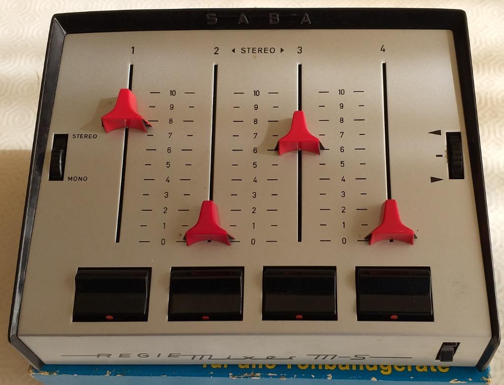 MENGPLANK - SABA, Audio, Tv en Foto, Ophalen of Verzenden, Zo goed als nieuw