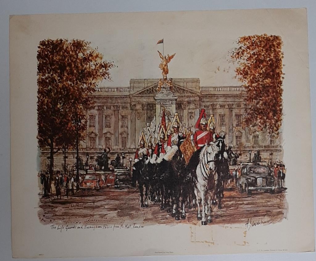 Litho / Buckingham Palace, Enlèvement ou Envoi