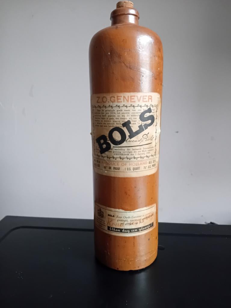 Bols-fles, Antiek en Kunst, Ophalen of Verzenden