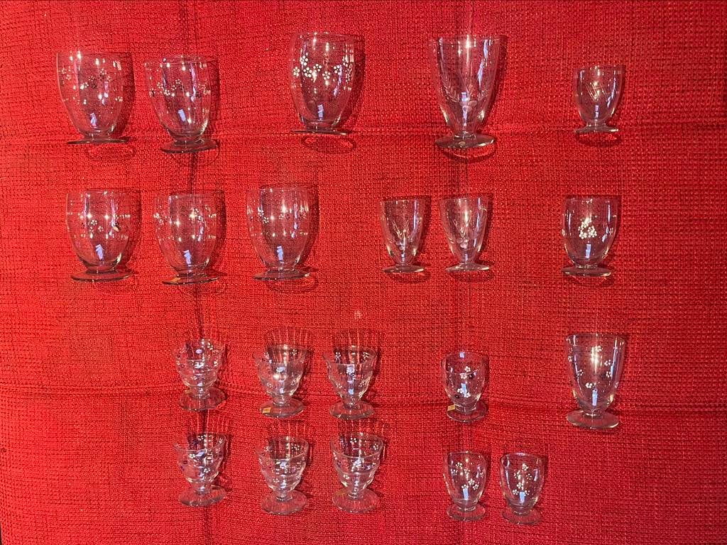 Collectie Antiek glas Luikse glazen topstaat (zie foto’s), Enlèvement