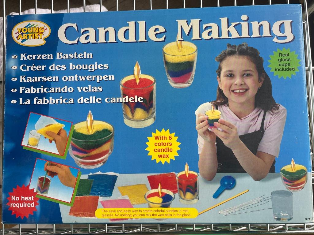 4x Set Zelf kaarsen maken + GRATIS kg's kaarsrestjes - Nieuw, Ophalen, Nieuw