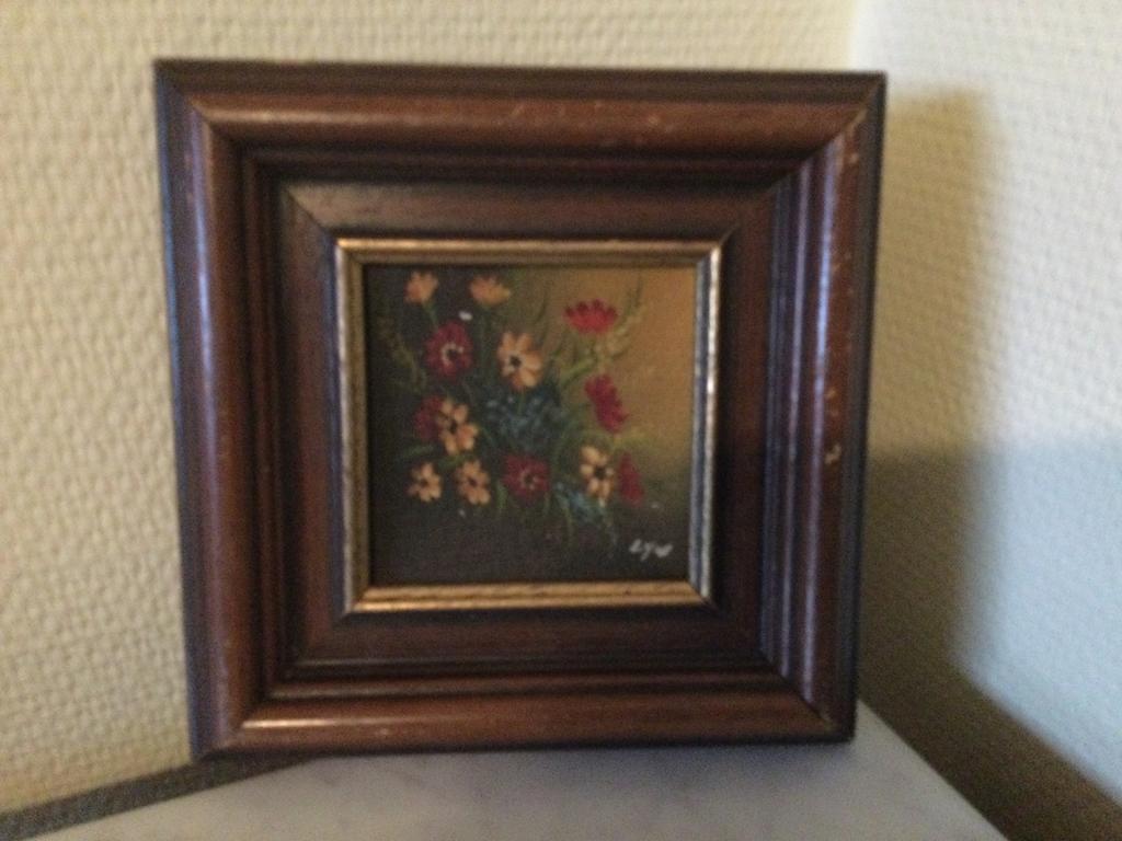 Schilderij met bloemen, Enlèvement