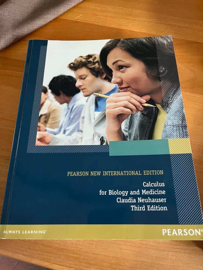 Calculus for biology and medicine, Boeken, Studieboeken en Cursussen, Ophalen of Verzenden, Zo goed als nieuw