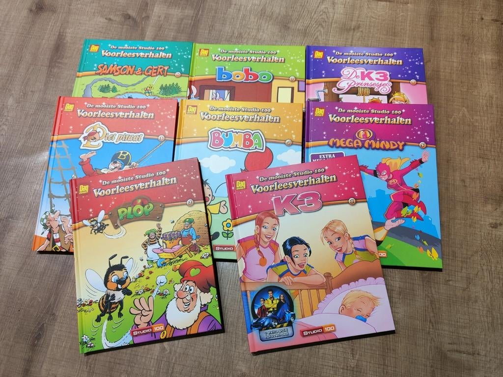 8 nieuwe boeken van studio 100, Ophalen of Verzenden, Zo goed als nieuw