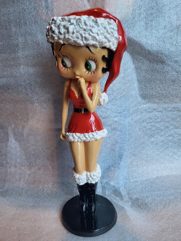 Betty Boop kerstman 30 cm, Ophalen of Verzenden