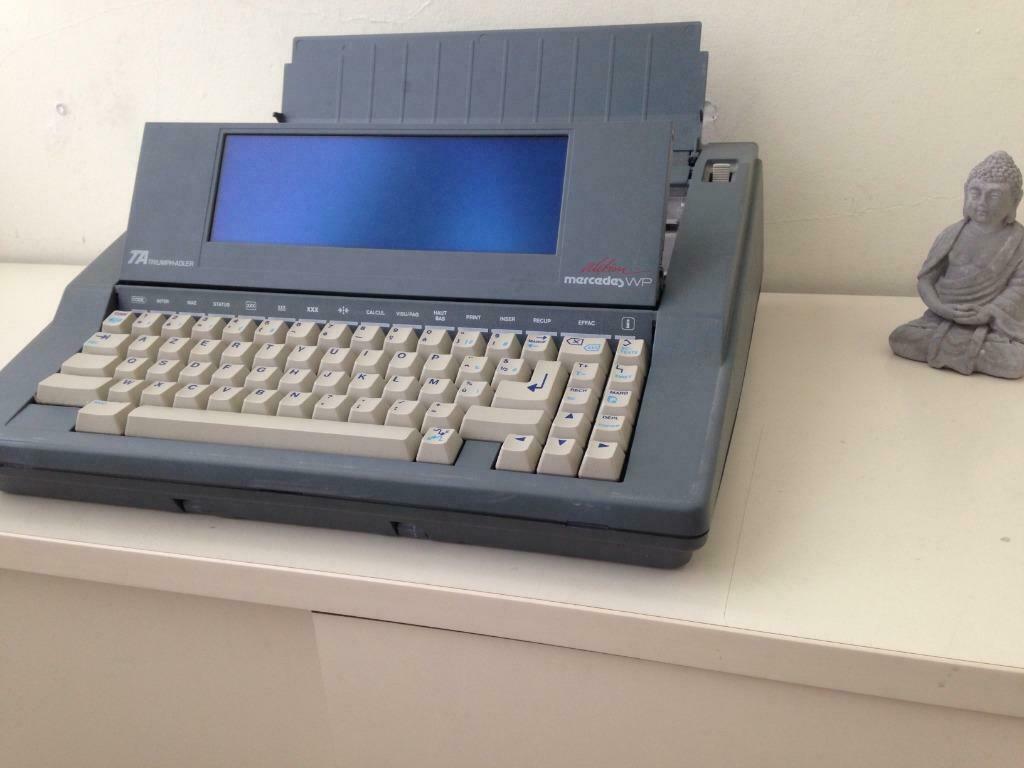 Machine à Ecrire Electronique Portable avec Ecran, Enlèvement ou Envoi