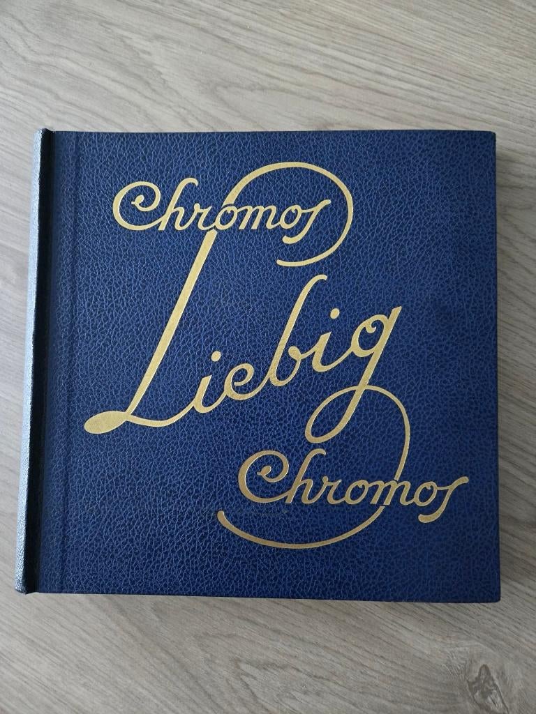 Liebig blanko boek blauw, Boeken, Ophalen of Verzenden, Zo goed als nieuw, Prentenboek