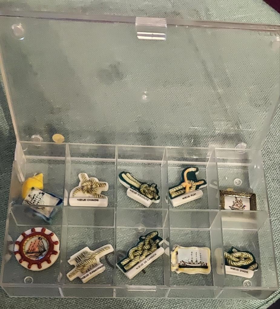Fèves porcelaine marines, Enlèvement ou Envoi, Comme neuf