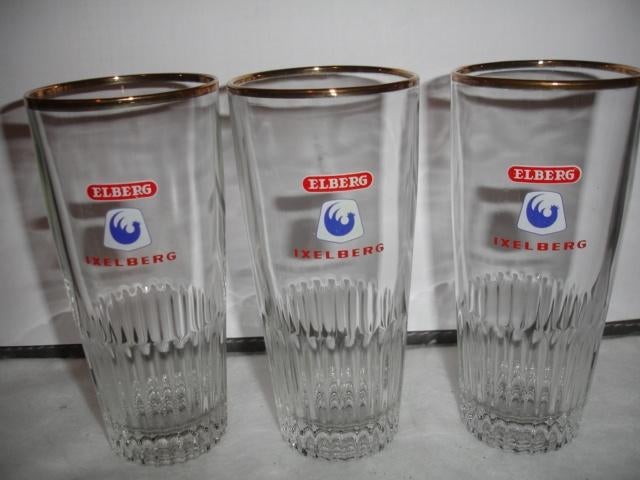Bierglas Elberg - Ixelberg, Grand Brasserie de Koeckelberg, Enlèvement ou Envoi, Neuf, Verre ou Verres, Autres marques