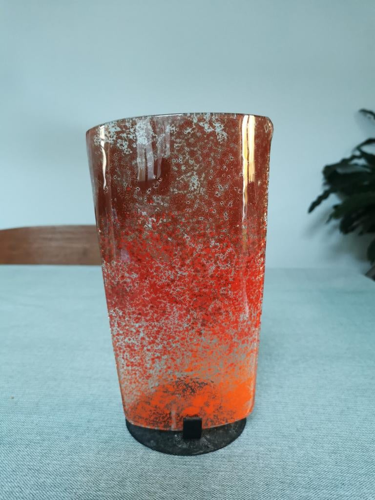 Kaarsenhouder, Zo goed als nieuw, Rood, Overige materialen, Minder dan 25 cm