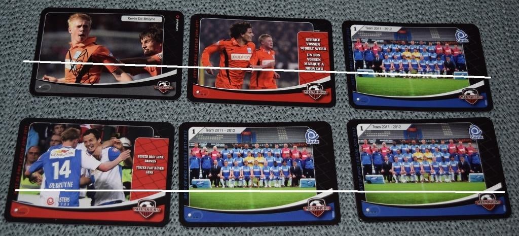 Megakicks / Kevin De Bruyne / 19 kaarten / 4 verschillende, Verzamelen, Ophalen of Verzenden, Nieuw, Spelerskaart