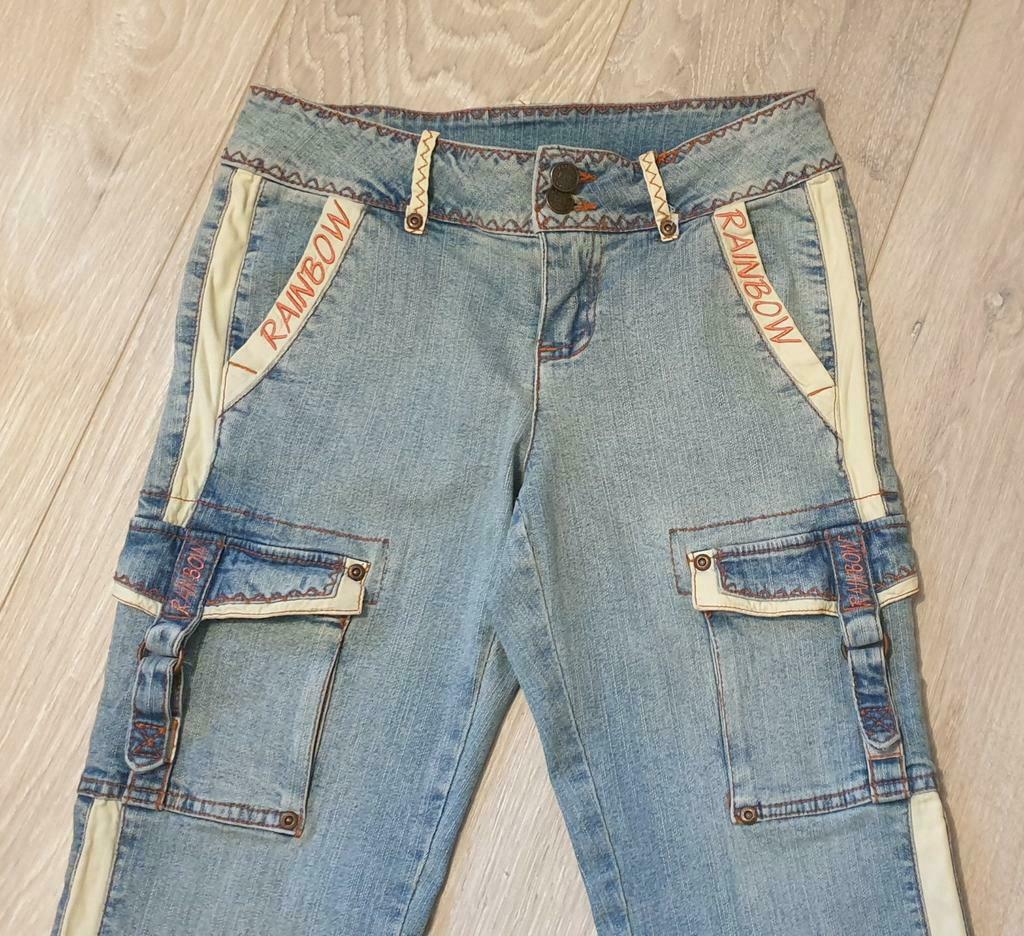 Bootcut jeans, Rainbow, Blauw, Ophalen of Verzenden, Zo goed als nieuw