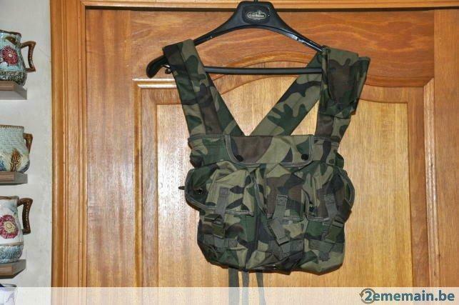 §harnais court militaire camouflage, Collections, Enlèvement ou Envoi