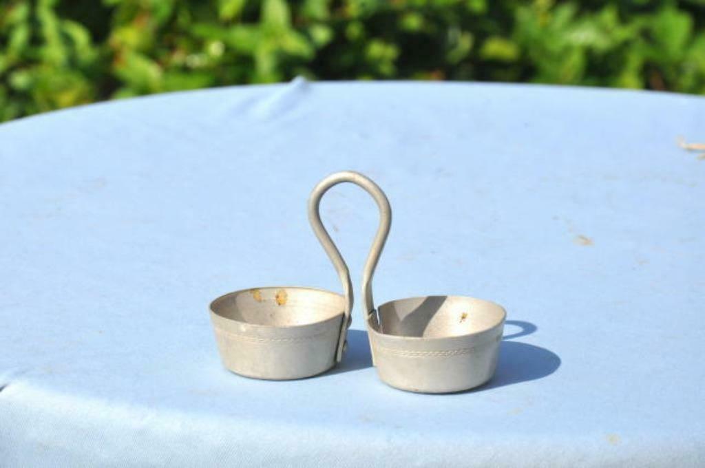 § saleron en aluminium, Antiquités & Art, Enlèvement ou Envoi
