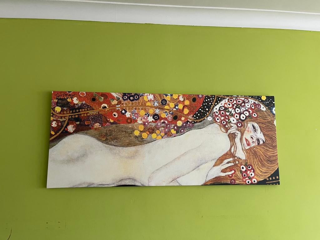 Gustav Klimt canvas, Ophalen, Zo goed als nieuw