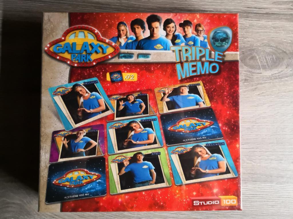 Studio 100 spelletje galaxy park - triple memo, Hobby en Vrije tijd, Ophalen