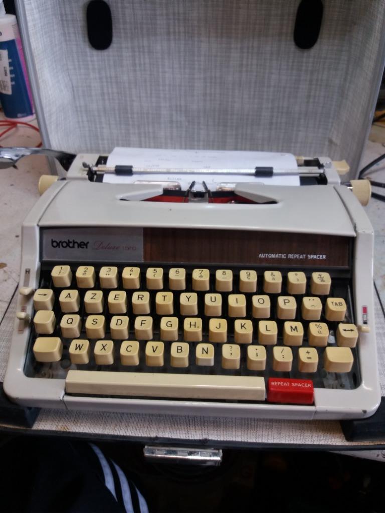 machine à écrire Brother de luxe 1510, Enlèvement ou Envoi, Utilisé