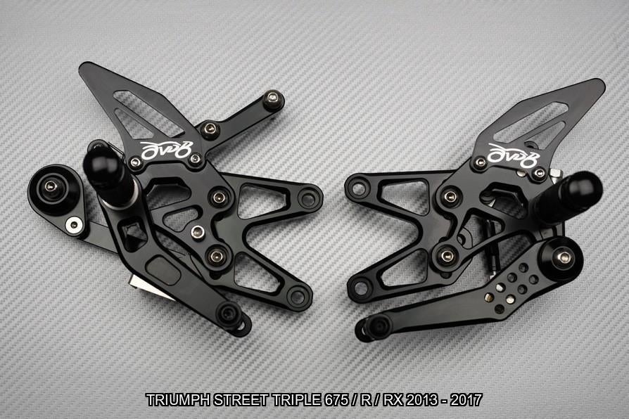 Commandes Reculées TRIUMPH STREET TRIPLE 675 R RX 2013 2017, Enlèvement ou Envoi, Neuf
