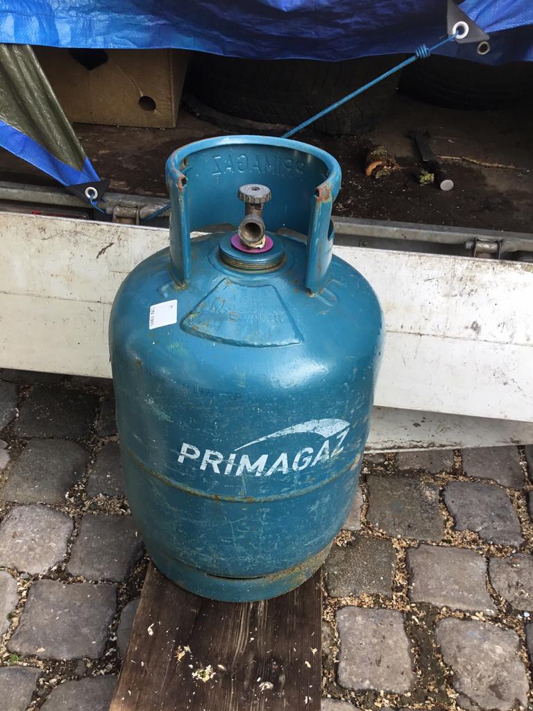 Lege gasfles 18 Kg Primagaz gasflessen, Ophalen, Zo goed als nieuw