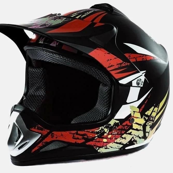 Kinder helm voor Quad en Crosser, Motoren, Ophalen of Verzenden, M
