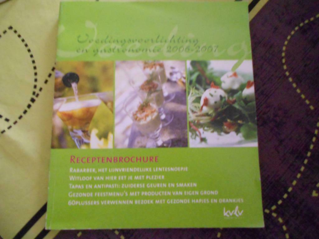 kookboek Receptenbrochure, Enlèvement ou Envoi, Comme neuf