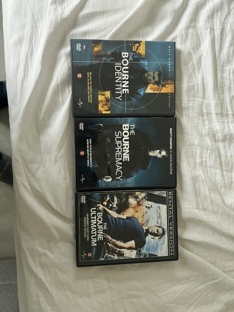 dvd's jason bourne, Cd's en Dvd's, Vanaf 12 jaar, Ophalen of Verzenden, Zo goed als nieuw, Actie