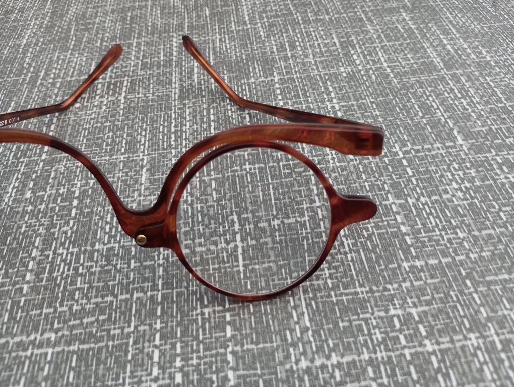 bril om wenkbrauwen uit te trekken vergrootglas, Ophalen of Verzenden, Gebruikt