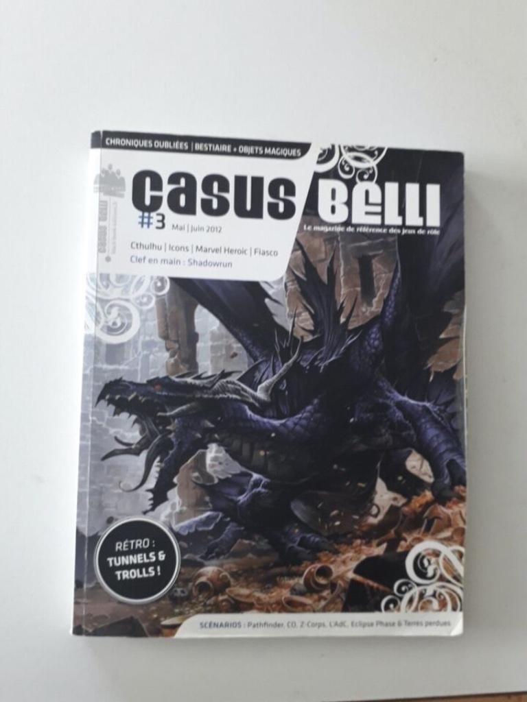 jdr CASUS BELLI v4 #03 L'Appel de Cthulhu Pathfinder Z-Corps, Enlèvement ou Envoi, Utilisé