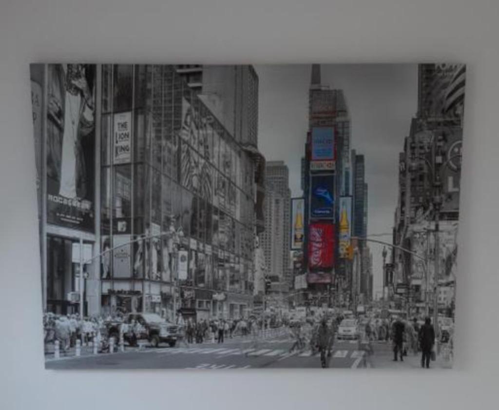 🎁  Canvas doek New York 140 x 100 cm 🎄, Huis en Inrichting, Ophalen, Zo goed als nieuw, 125 cm of meer