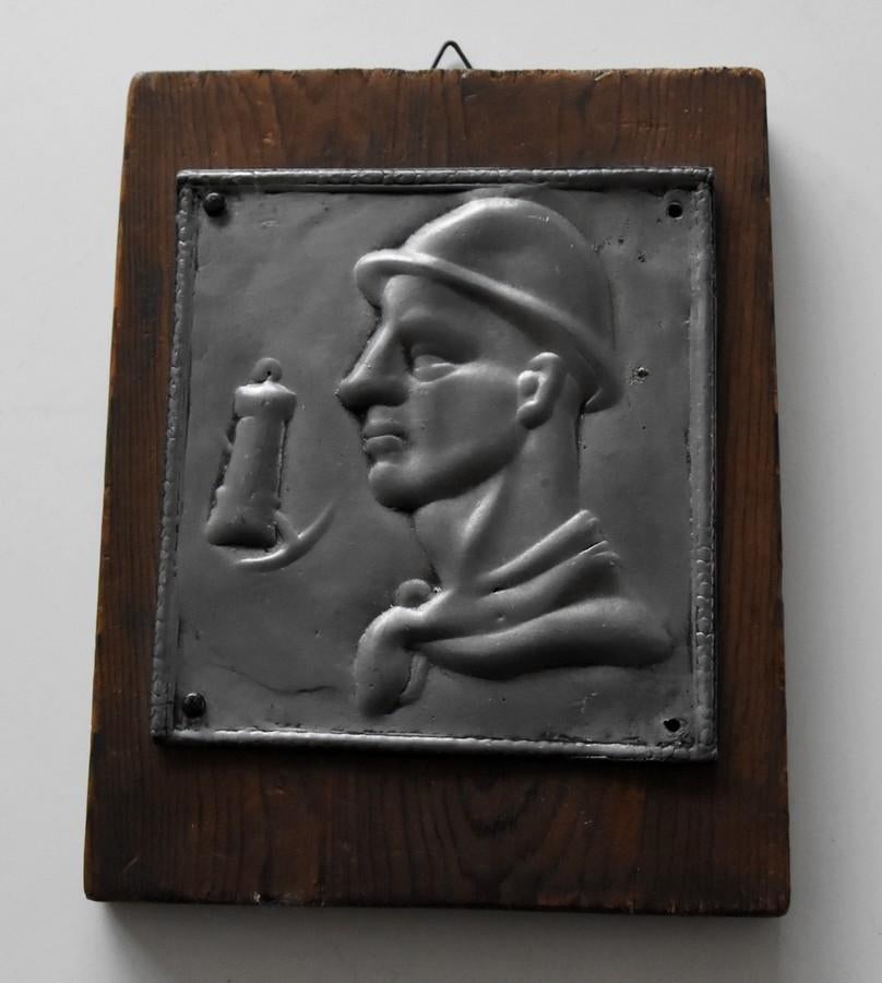 Étain Miner, Antiquités & Art, Antiquités | Bronze & Cuivre, Enlèvement ou Envoi