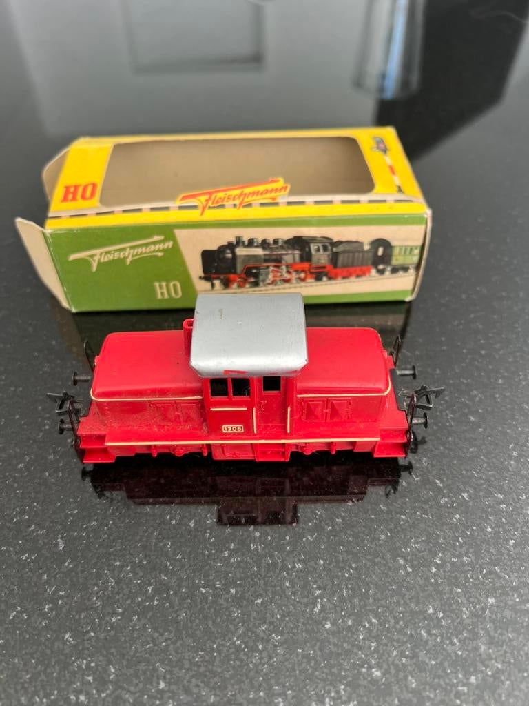 Vintage fleischmann locomotief, Hobby en Vrije tijd, Ophalen of Verzenden, Gebruikt, Locomotief, Fleischmann